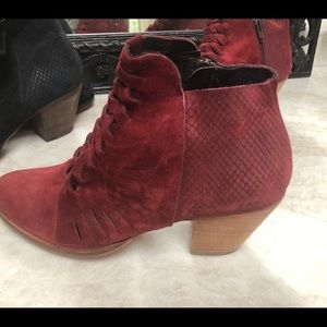 Free people suede booties
